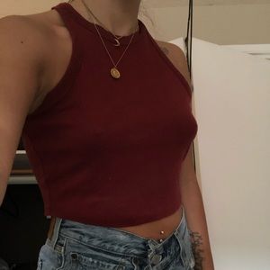 HALTER CROP TOP
